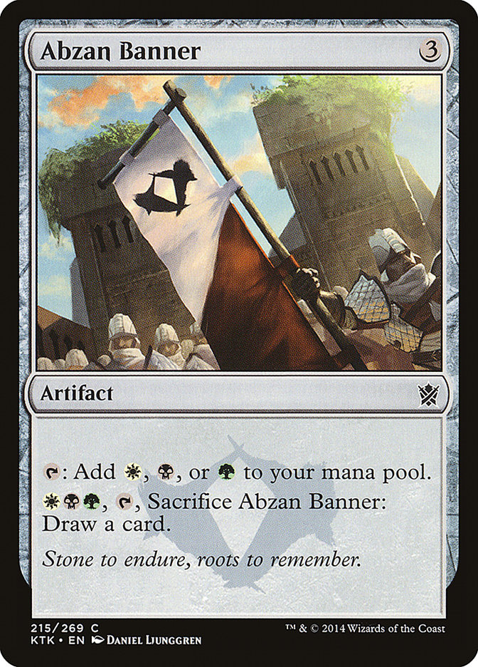 Abzan Banner [Khans of Tarkir] | Black Swamp Games