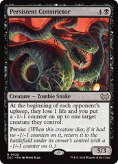 Persistent Constrictor [Duskmourn: House of Horror Commander] | Black Swamp Games