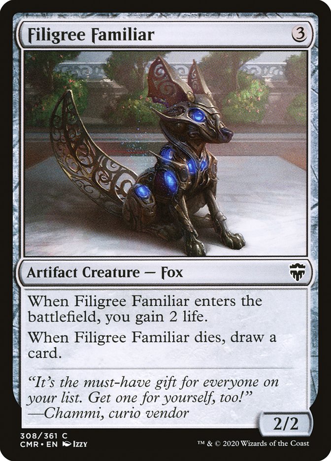 Filigree Familiar [Commander Legends] | Black Swamp Games