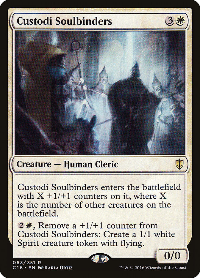 Custodi Soulbinders [Commander 2016] | Black Swamp Games