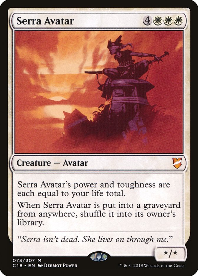 Serra Avatar [Commander 2018] | Black Swamp Games
