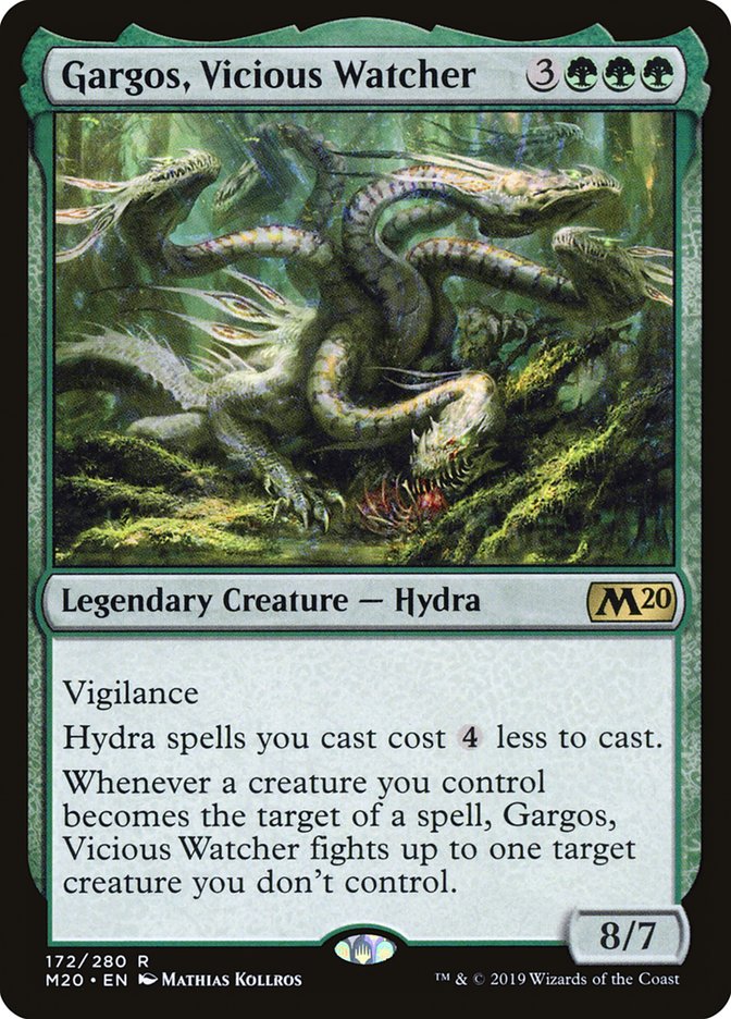 Gargos, Vicious Watcher [Core Set 2020] | Black Swamp Games