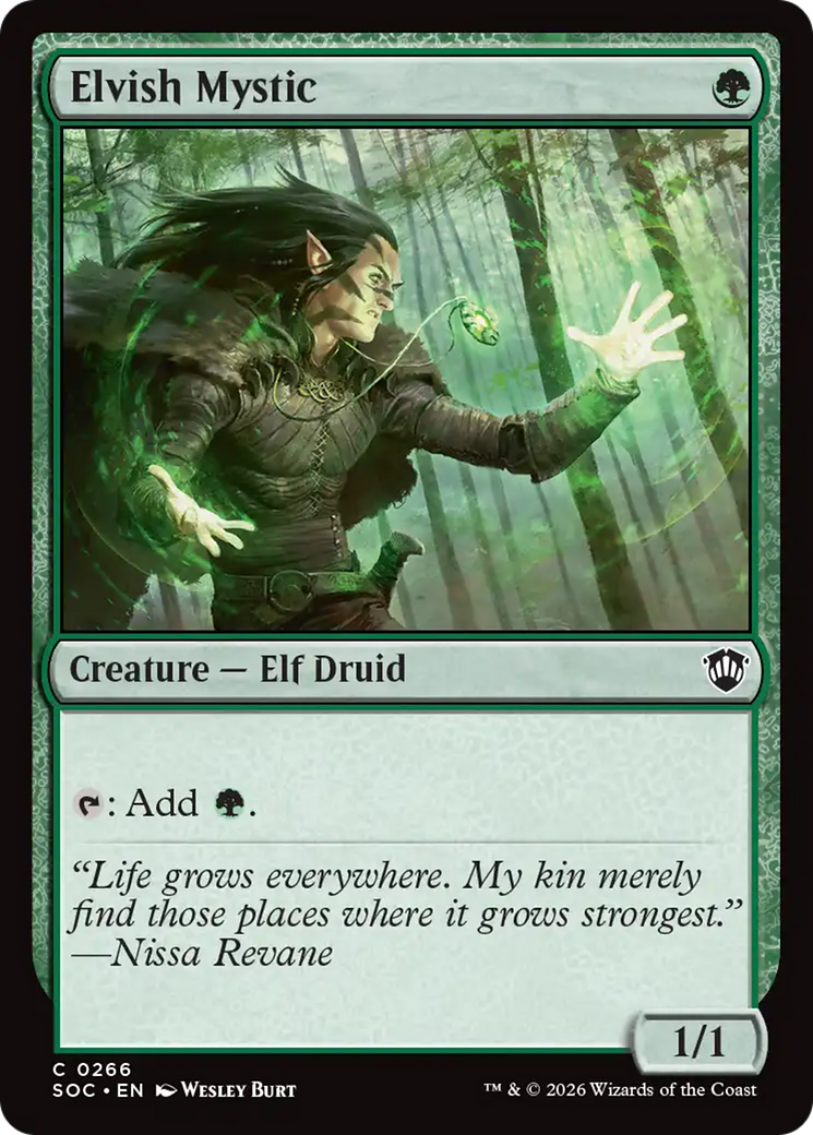 Elvish Mystic [Secrets of Strixhaven Commander] | Black Swamp Games