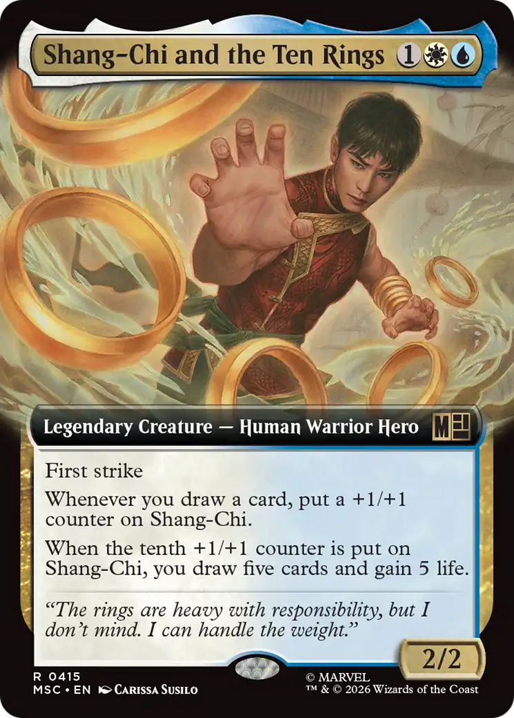 Shang-Chi and the Ten Rings (Extended Art) [Marvel Super Heroes Commander] | Black Swamp Games