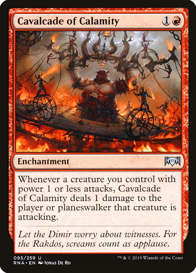Cavalcade of Calamity [Ravnica Allegiance] | Black Swamp Games