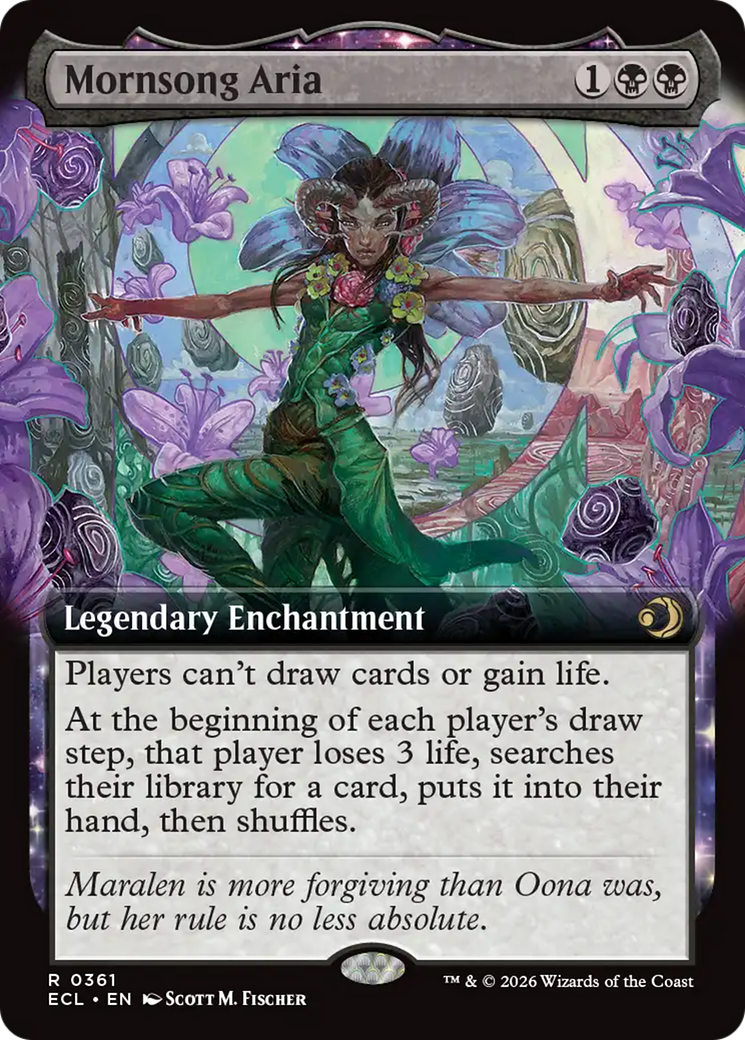Mornsong Aria (Extended Art) [Lorwyn Eclipsed] | Black Swamp Games