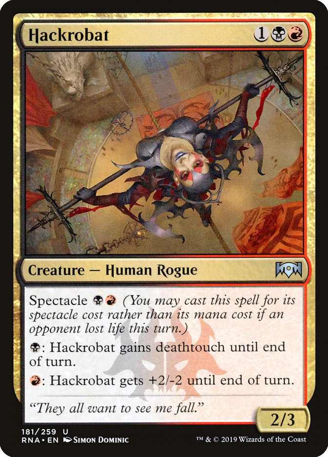Hackrobat [Ravnica Allegiance] | Black Swamp Games