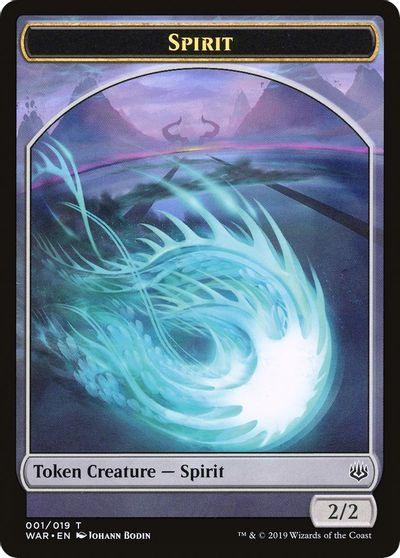 On An Adventure // Spirit Double-Sided Token [Challenger Decks 2020 Tokens] | Black Swamp Games