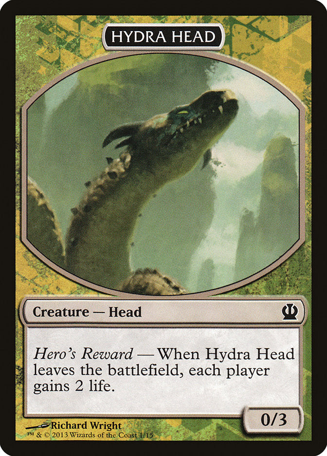 Hydra Head Token [Theros Face the Hydra] | Black Swamp Games