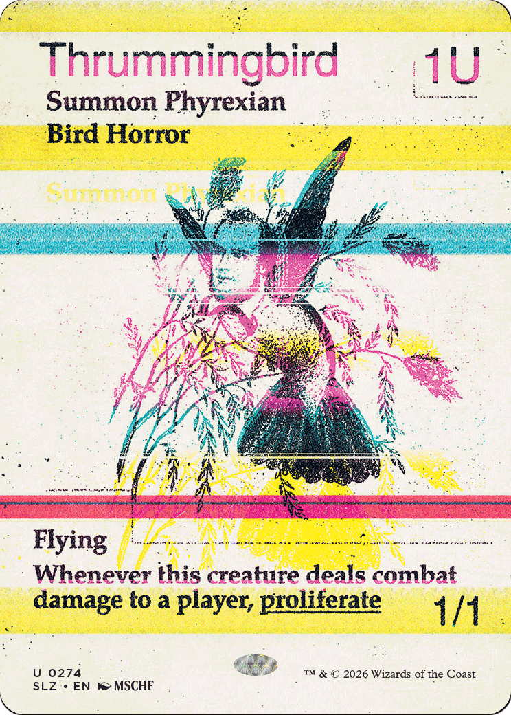 Thrummingbird (0274) [Secret Lair x MSCHF: The Zeta Set] | Black Swamp Games