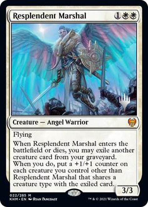 Resplendent Marshal (Promo Pack) [Kaldheim Promos] | Black Swamp Games