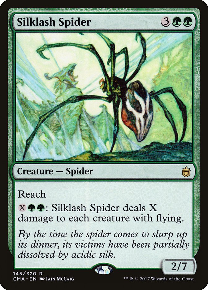 Silklash Spider [Commander Anthology] | Black Swamp Games