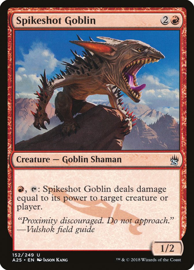 Spikeshot Goblin [Masters 25] | Black Swamp Games