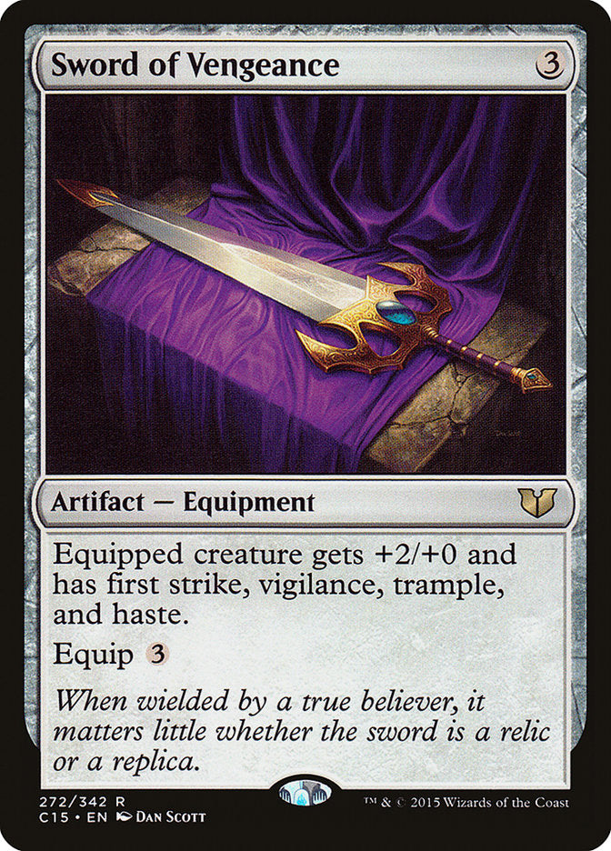 Sword of Vengeance [Commander 2015] | Black Swamp Games