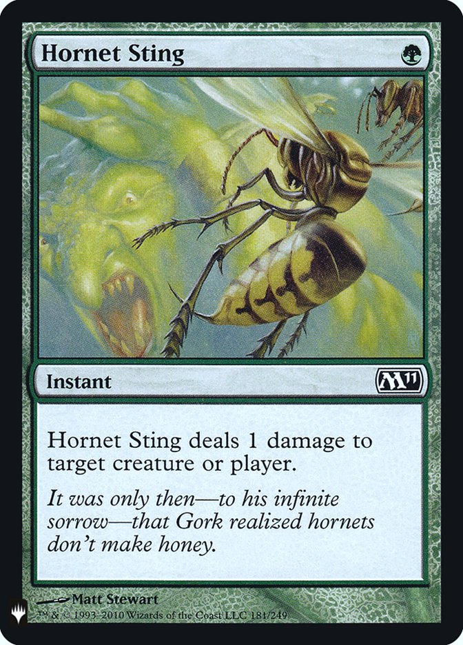 Hornet Sting [Mystery Booster] | Black Swamp Games