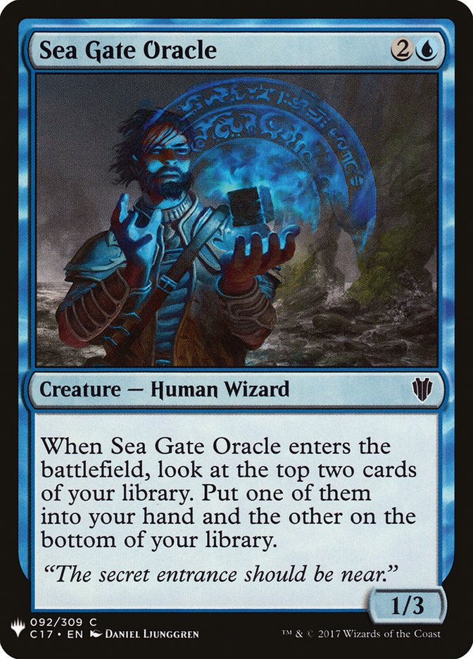 Sea Gate Oracle [Mystery Booster] | Black Swamp Games