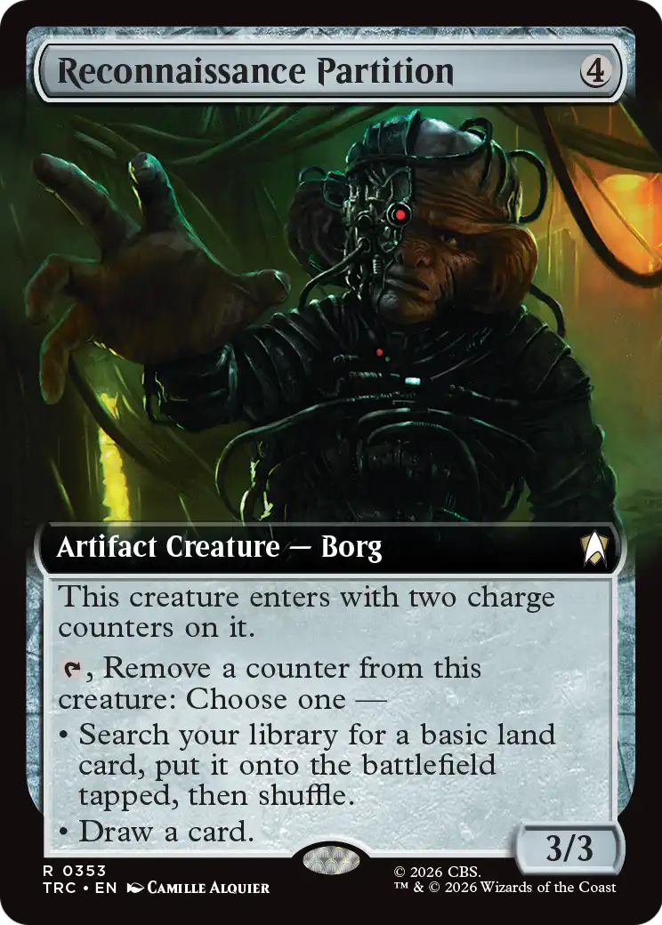 Reconnaissance Partition (Extended Art) [Star Trek Commander] | Black Swamp Games
