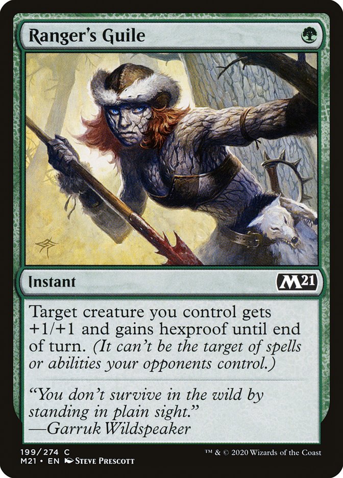Ranger's Guile [Core Set 2021] | Black Swamp Games