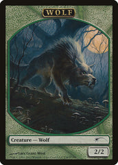Human // Wolf Double-Sided Token [Friday Night Magic 2012] | Black Swamp Games