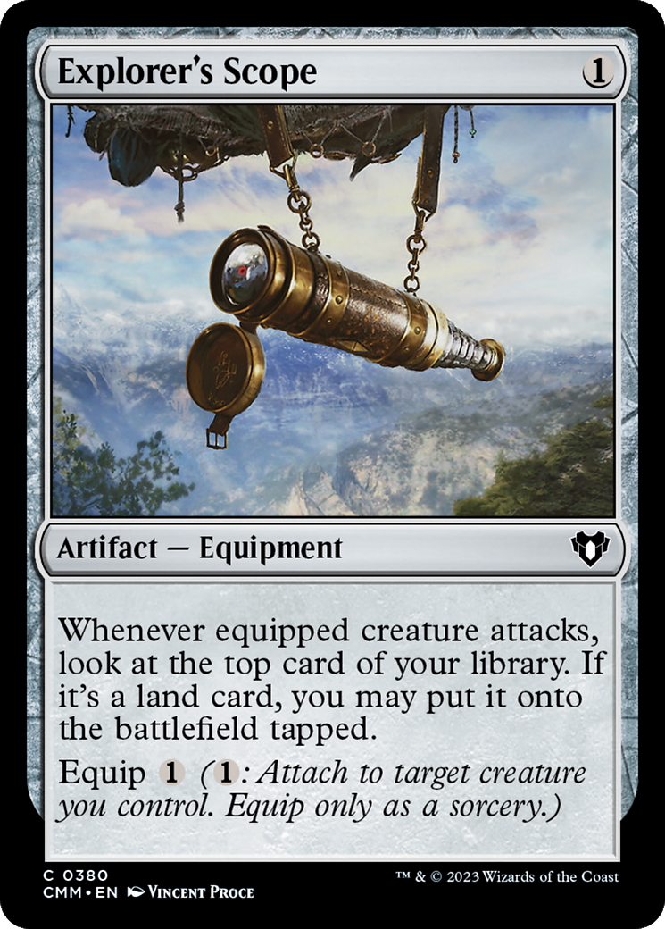 Explorer's Scope [Commander Masters] | Black Swamp Games
