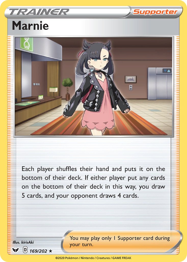 Marnie (169/202) (Theme Deck Exclusive) [Sword & Shield: Base Set] | Black Swamp Games