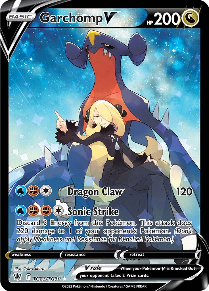 Garchomp V (TG23/TG30) [Sword & Shield: Astral Radiance] | Black Swamp Games