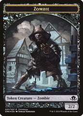 Zombie // Zombie Double-Sided Token [Eldritch Moon Prerelease Promos] | Black Swamp Games