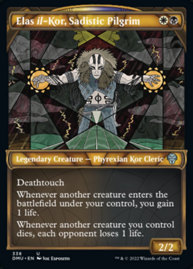 Elas il-Kor, Sadistic Pilgrim (Showcase Textured) [Dominaria United] | Black Swamp Games