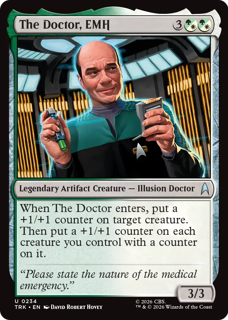 The Doctor, EMH [Star Trek] | Black Swamp Games