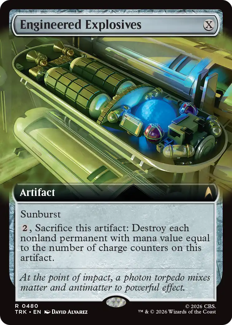Engineered Explosives (Extended Art) [Star Trek] | Black Swamp Games