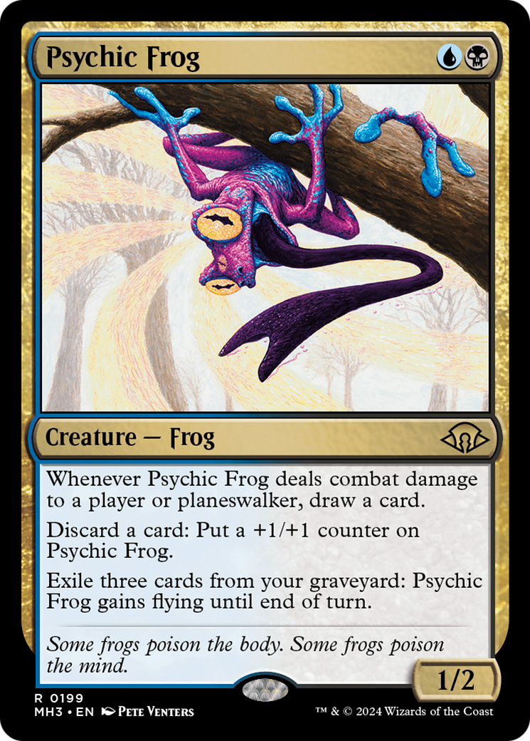 Psychic Frog [Modern Horizons 3] | Black Swamp Games