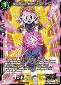 Supreme Kai of Time, Summoned from Another Dimension (Unison Warrior Series Tournament Pack Vol.3) (P-288) [Tournament Promotion Cards] | Black Swamp Games