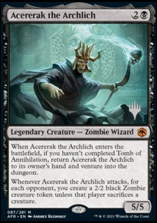 Acererak the Archlich (Promo Pack) [Dungeons & Dragons: Adventures in the Forgotten Realms Promos] | Black Swamp Games