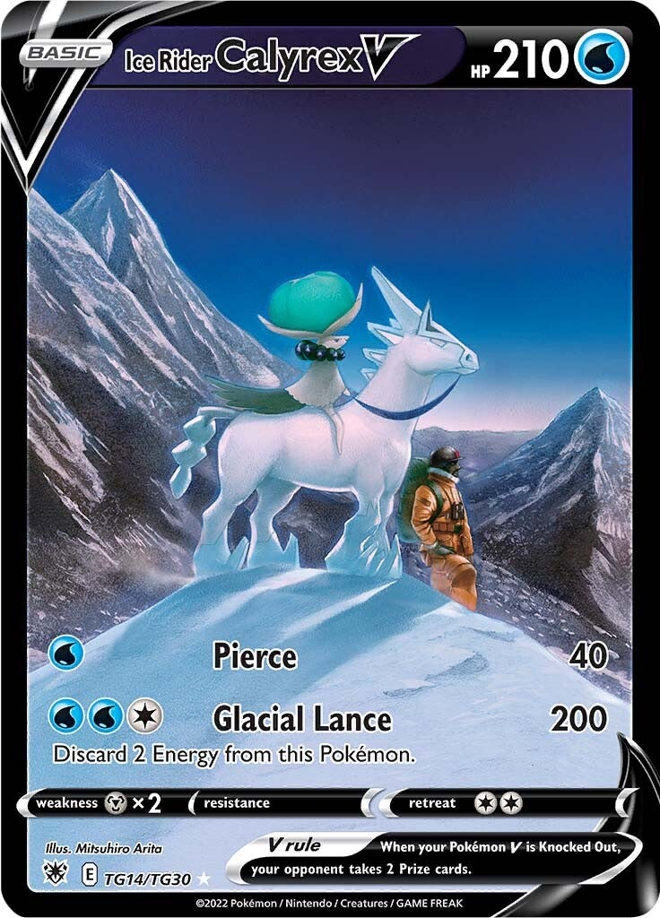 Ice Rider Calyrex V (TG14/TG30) [Sword & Shield: Astral Radiance] | Black Swamp Games