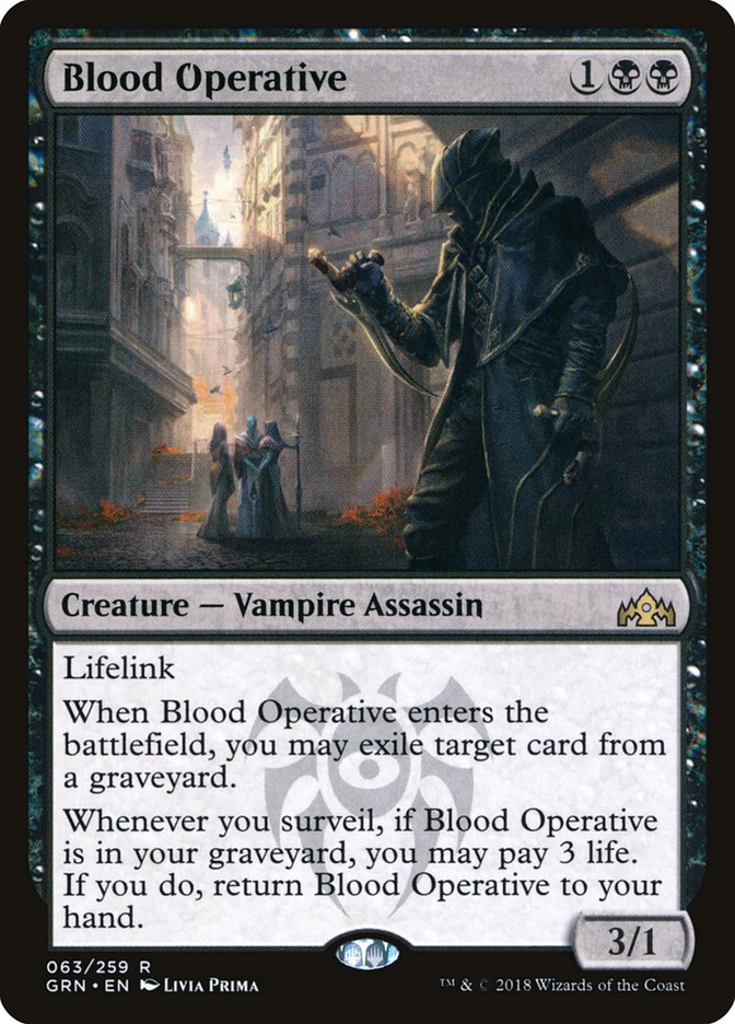 Blood Operative [Guilds of Ravnica] | Black Swamp Games