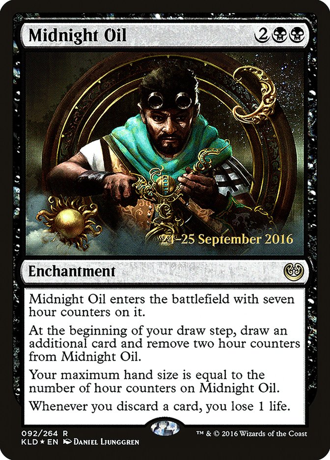 Midnight Oil [Kaladesh Prerelease Promos] | Black Swamp Games