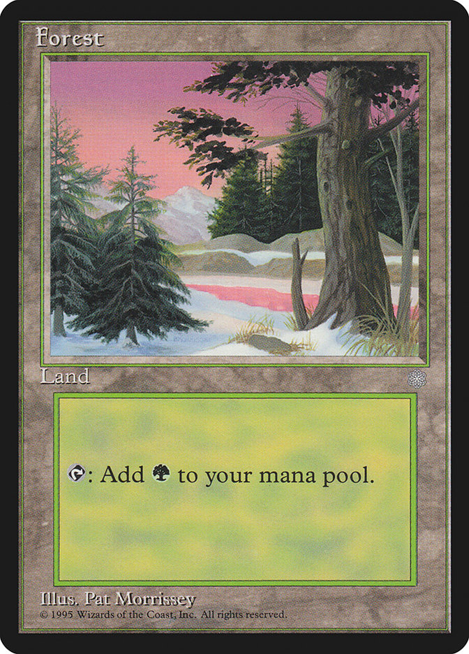 Forest (Pink Sky) [Ice Age] | Black Swamp Games
