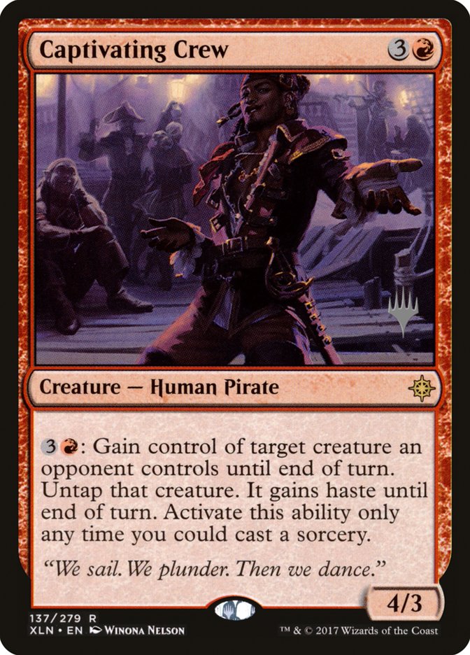 Captivating Crew (Promo Pack) [Ixalan Promos] | Black Swamp Games