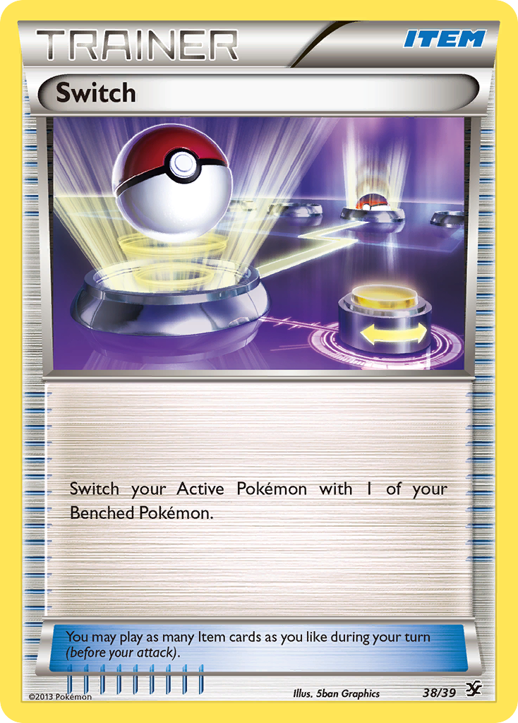 Switch (38/39) [XY: Kalos Starter Set] | Black Swamp Games