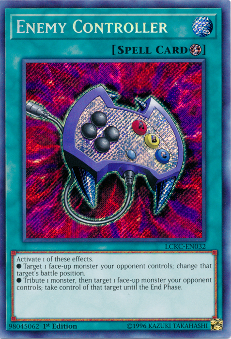 Enemy Controller [LCKC-EN032] Secret Rare | Black Swamp Games