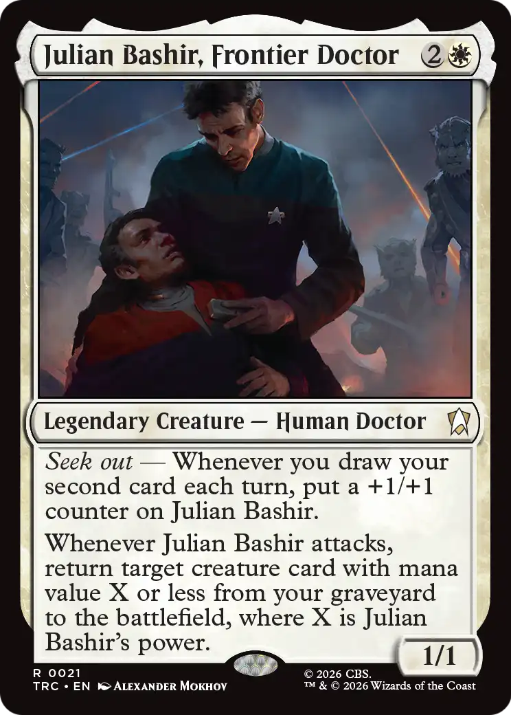 Julian Bashir, Frontier Doctor [Star Trek Commander] | Black Swamp Games