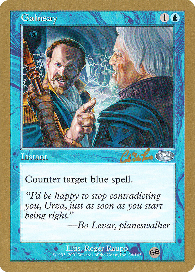 Gainsay (Carlos Romao) (SB) [World Championship Decks 2002] | Black Swamp Games