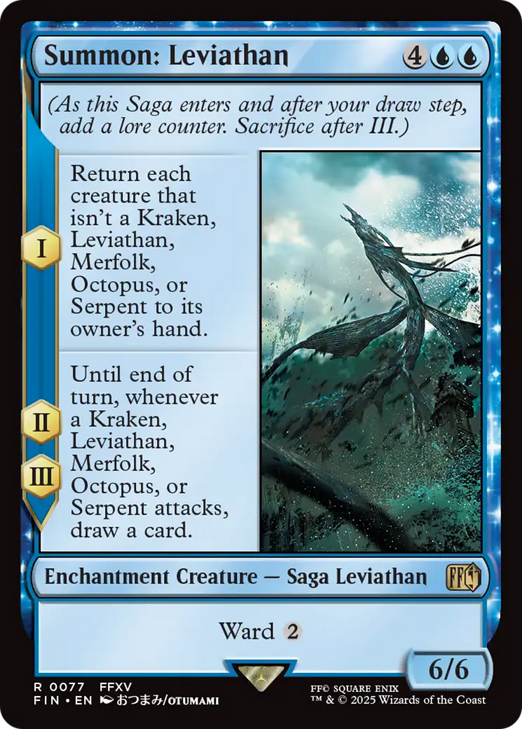 Summon: Leviathan [FINAL FANTASY] | Black Swamp Games