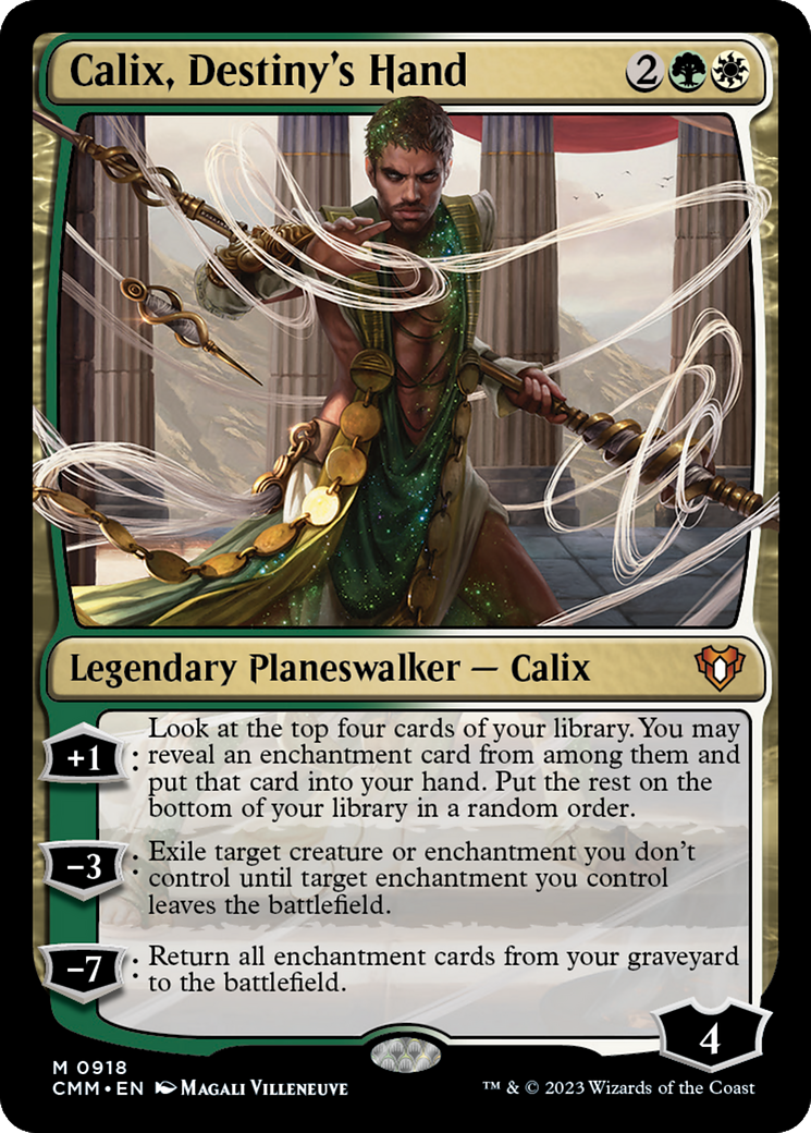 Calix, Destiny's Hand [Commander Masters] | Black Swamp Games