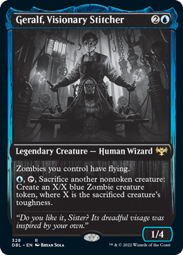 Geralf, Visionary Stitcher [Innistrad: Double Feature] | Black Swamp Games