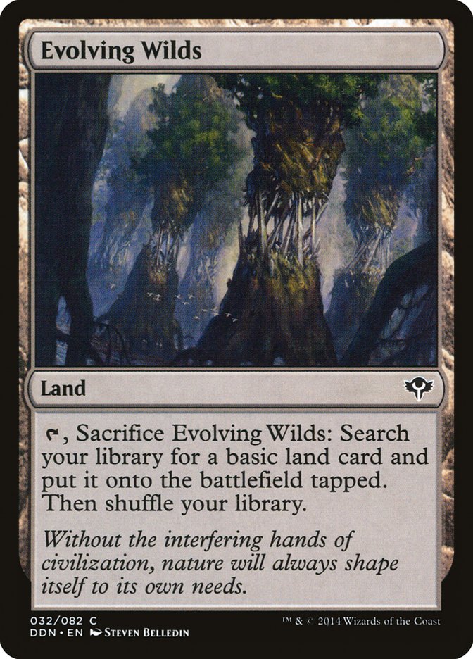 Evolving Wilds [Duel Decks: Speed vs. Cunning] | Black Swamp Games