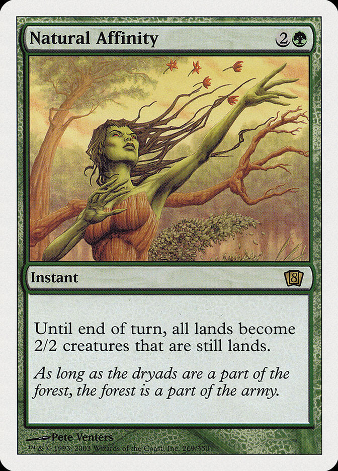 Natural Affinity [Eighth Edition] | Black Swamp Games