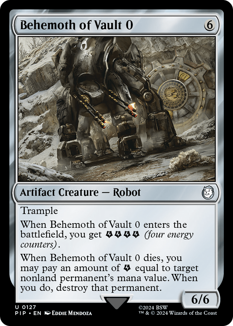 Behemoth of Vault 0 [Fallout] | Black Swamp Games