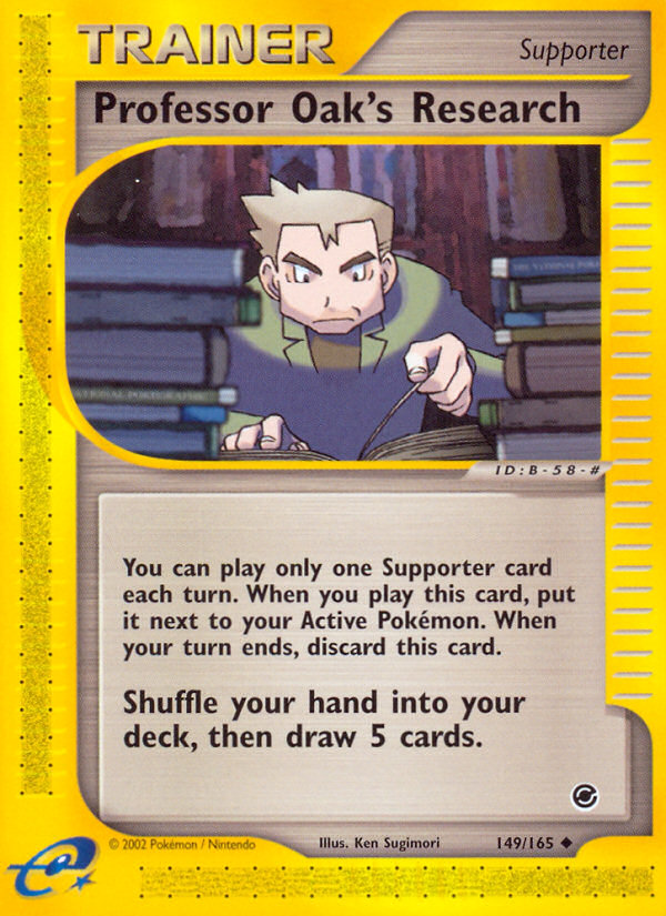 Professor Oak's Research (149/165) [Expedition: Base Set] | Black Swamp Games