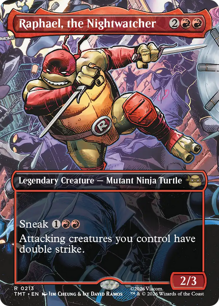 Raphael, the Nightwatcher (Borderless) [Teenage Mutant Ninja Turtles] | Black Swamp Games